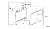 Diagram for 2020 Nissan Pathfinder Radiator - 21460-3JA0E