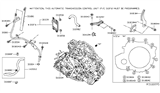 Diagram for 2014 Nissan Pathfinder Transmission Assembly - 31020-3YX2A