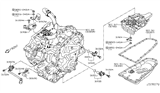 Diagram for 2014 Nissan Pathfinder Automatic Transmission Shift Position Sensor Switch - 31918-3VX0A