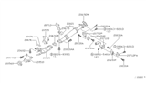 Diagram for 2000 Nissan Quest Exhaust Flange Gasket - 20691-7B100