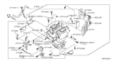 Diagram for 2001 Nissan Quest A/C Hose - 27146-7B000