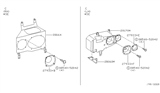 Diagram for 2001 Nissan Quest Car Speakers - 28155-7B100