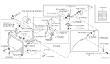 Diagram for 2003 Nissan Quest A/C Hose - 92440-7B000