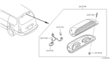 Diagram for 2001 Nissan Quest Light Socket - 26260-7B010