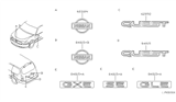 Diagram for 1999 Nissan Quest Emblem - 90896-7B300