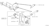 Diagram for Nissan Quest Light Socket - 26066-7B000