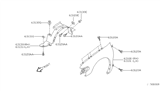 Diagram for 2001 Nissan Quest Wheelhouse - 63842-2Z300