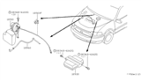 Diagram for Nissan Quest Cruise Control Servo - 18910-7B000