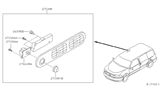 Diagram for 2001 Nissan Quest Blower Control Switches - 27501-7B010