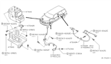 Diagram for 2000 Nissan Quest ABS Sensor - 47901-7B000