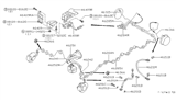 Diagram for Nissan Quest Brake Line - 46240-7B020