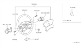 Diagram for 2000 Nissan Quest Air Bag - K8510-2Z301