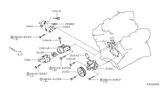 Diagram for 2002 Nissan Quest Water Pump Pulley - 21051-7B000