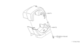 Diagram for 2001 Nissan Quest Steering Column Cover - 48471-7B001