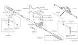 Diagram for 2001 Nissan Quest Tie Rod End - 48520-7B025