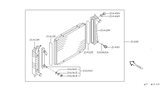 Diagram for Nissan Quest Transmission Oil Cooler - 21606-7B001