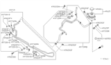 Diagram for 2002 Nissan Quest Power Steering Hose - 49790-7B010