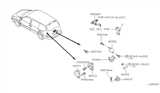Diagram for Nissan Quest Trunk Latch - 90330-7B010