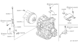 Diagram for 2003 Nissan Quest Transmission Assembly - 31020-80X77