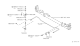 Diagram for 2001 Nissan Quest Sway Bar Bracket - 56233-0B000