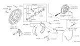 Diagram for Nissan Sentra Wheel Cylinder Repair Kit - D4100-13A25