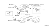 Diagram for 1983 Nissan Sentra Ignition Lock Cylinder - 99810-04A28