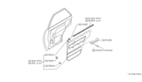 Diagram for 1984 Nissan Sentra Weather Strip - 82935-01A20