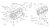 Diagram for 1984 Nissan Sentra Dipstick - 11140-01M06