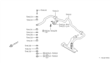 Diagram for 1986 Nissan Pulsar NX Sway Bar Kit - 54611-03A10