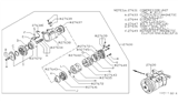 Diagram for Nissan Pulsar NX A/C Compressor - 92610-V6101
