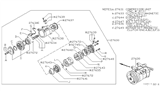 Diagram for Nissan Datsun 810 A/C Clutch - 92660-01L90