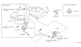 Diagram for Nissan Sentra EGR Valve Gasket - 14719-W2510