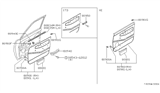 Diagram for 1986 Nissan Sentra Armrest - 80940-04A00