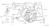 Diagram for 1985 Nissan Sentra Transmission Assembly - 31020-11X13