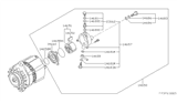 Diagram for 1982 Nissan Sentra Vacuum Pump - 14650-16A00