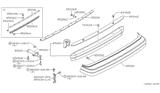 Diagram for 1983 Nissan Sentra Bumper - 85050-04A25