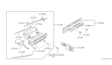 Diagram for 1982 Nissan Sentra Blower Control Switches - 27510-14A01