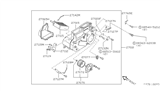 Diagram for 1984 Nissan Pulsar NX Blower Motor - 27220-W1002