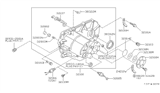 Diagram for 1984 Nissan Sentra Back Up Light Switch - 32005-M8005