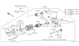 Diagram for 1986 Nissan Sentra Starter Solenoid - 23343-07M00