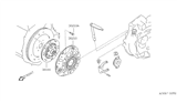 Diagram for 1982 Nissan Sentra Clutch Disc - 30100-11M00