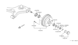 Diagram for Nissan Sentra Brake Drum - 43202-01A01