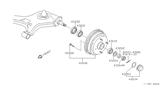 Diagram for 1984 Nissan Sentra Brake Drum - 43202-04R00