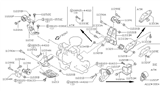 Diagram for 1986 Nissan Sentra Motor And Transmission Mount - 11253-11M02