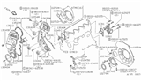 Diagram for Nissan Pulsar NX Thermostat Housing - 11061-01M10