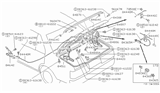 Diagram for Nissan Pulsar NX Tailgate Lock - 84630-21L00