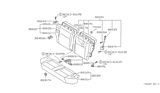 Diagram for 1983 Nissan Sentra Seat Cushion - 88300-24A01