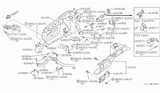 Diagram for 1983 Nissan Sentra Air Duct - 62860-16A00