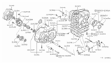 Diagram for 2009 Nissan Armada Drain Plug - 08931-3041A