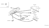 Diagram for 1985 Nissan Sentra Headlight Switch - 25560-06M60